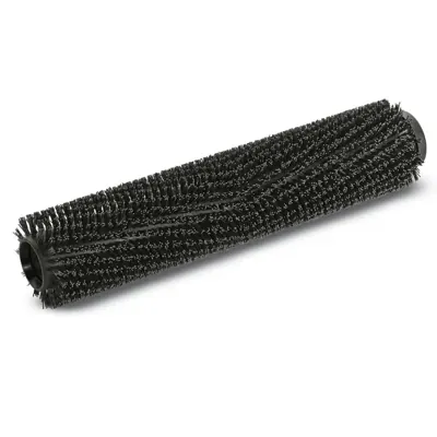 Bàn chải con lăn, rất cứng, Đen, 450 mm