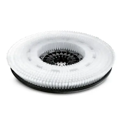 Bàn chải đĩa, rất mềm, Trắng, 450 mm