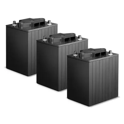 Battery kit Gel 3x 12V/76Ah, 36 V, 76 Ah, Không bảo dưỡng