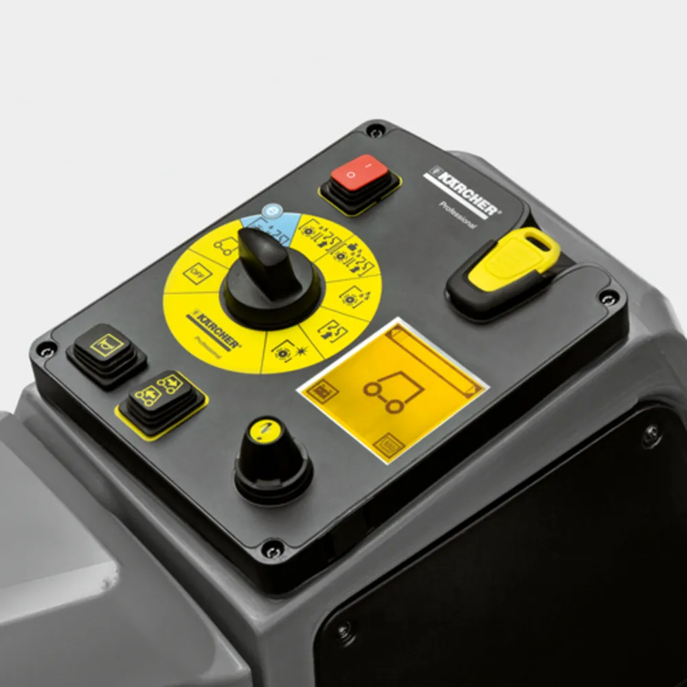 Máy chà sàn ngồi lái Karcher B 150 R + D 90 – Hệ thống chìa khóa KIK thông minh