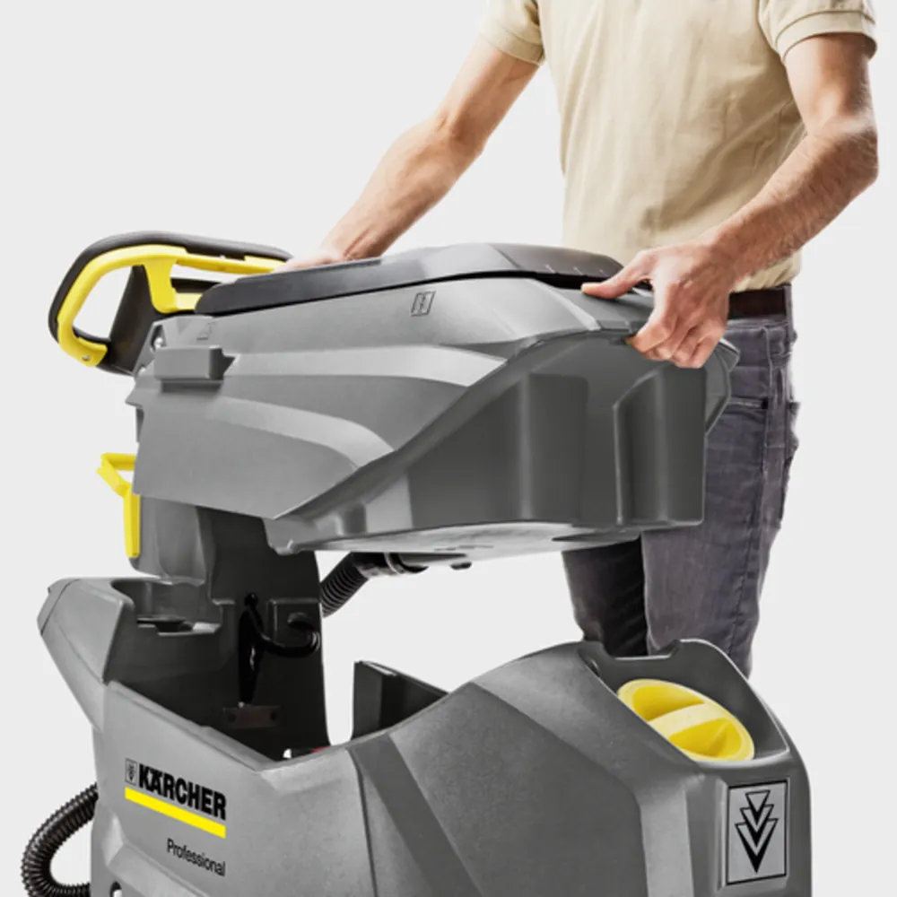 Máy chà sàn nhỏ gọn Karcher BD 50/60 C Ep Classic – Dung tích thùng chứa lớn với kích thước gọn