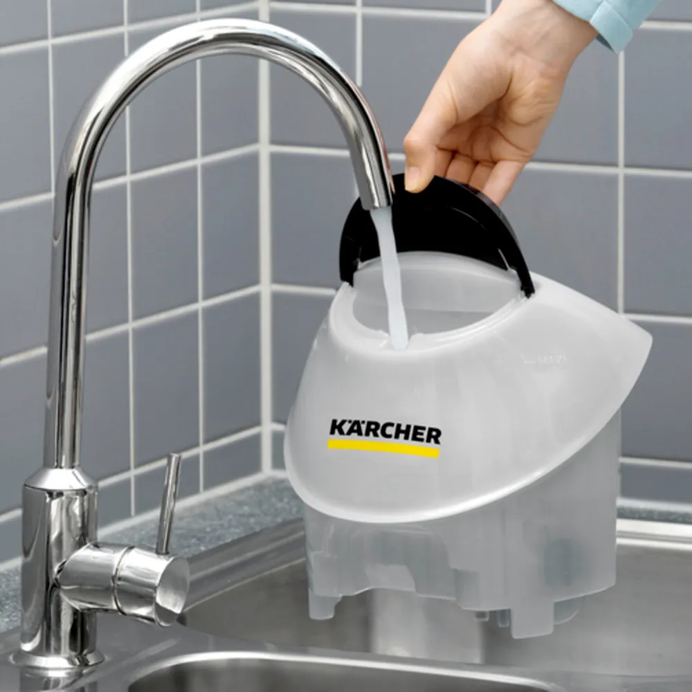 Máy hơi nước Karcher SC 5 EasyFix Iron Plug – Thùng chứa nước rời, có thể châm thêm nước bất cứ lúc nào