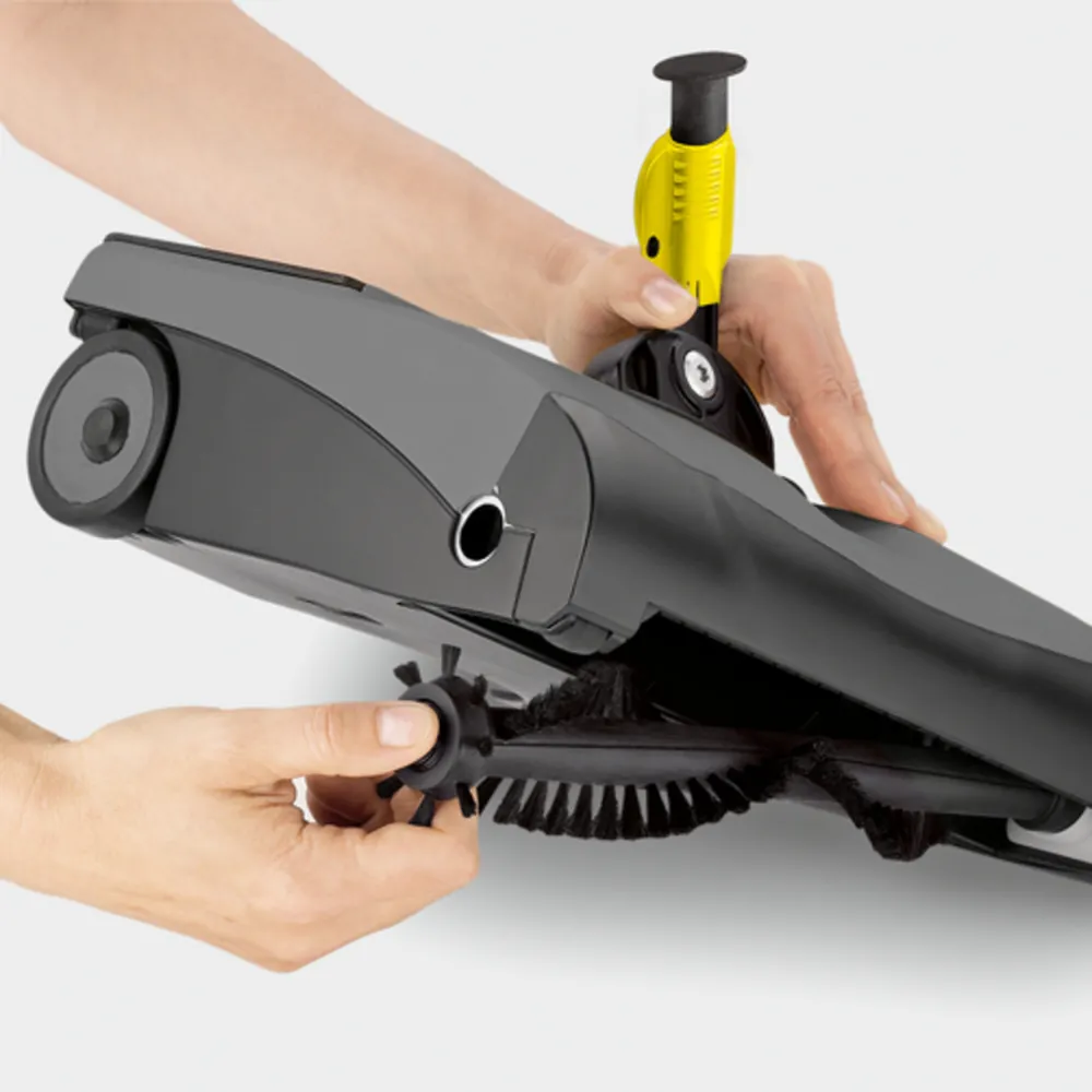 Máy hút bụi Karcher EB 30/1 Li-Ion – Thay chổi mà không cần dụng cụ