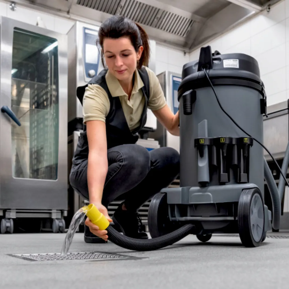 Máy hút bụi Karcher NT 48/1 – Trút bỏ thùng chứa