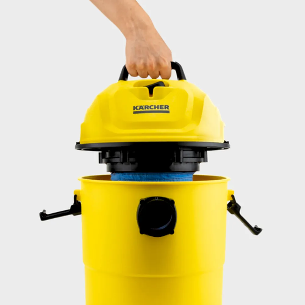Máy hút bụi khô và ướt Karcher Karcher WD 1 Classic – Thùng chứa bằng nhựa 15l
