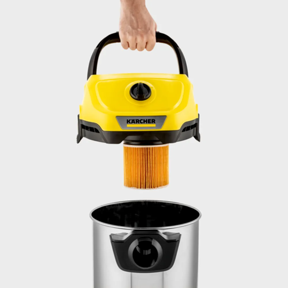 Máy hút bụi khô và ướt Karcher WD 3 S Premium – Lọc bụi dạng trụ