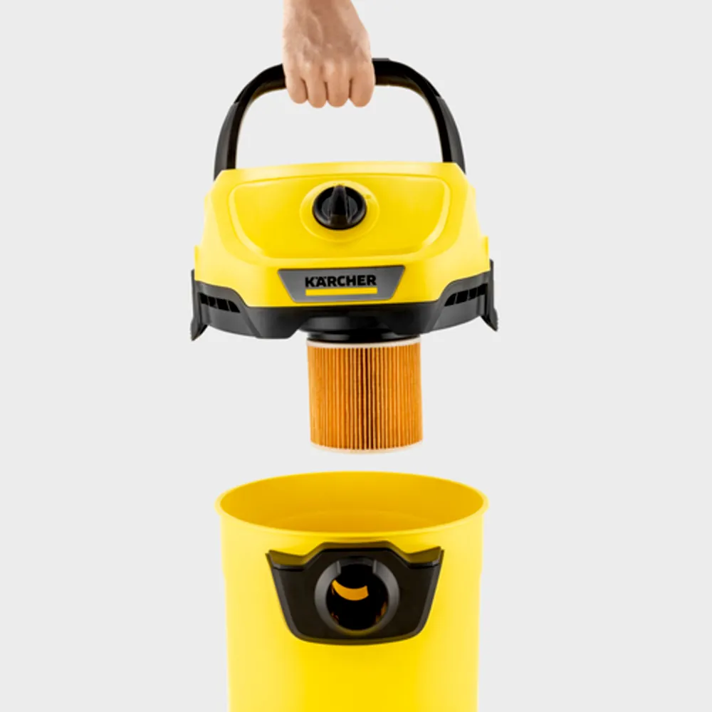 Máy hút bụi khô và ướt Karcher WD 3 V-17/4/20 – Lọc bụi dạng trụ
