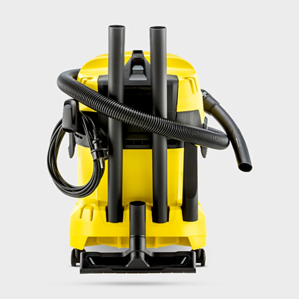 Máy hút bụi khô và ướt Karcher WD 4 V-20/5/22 – Nơi đặt phụ kiện và dây tiện lợi