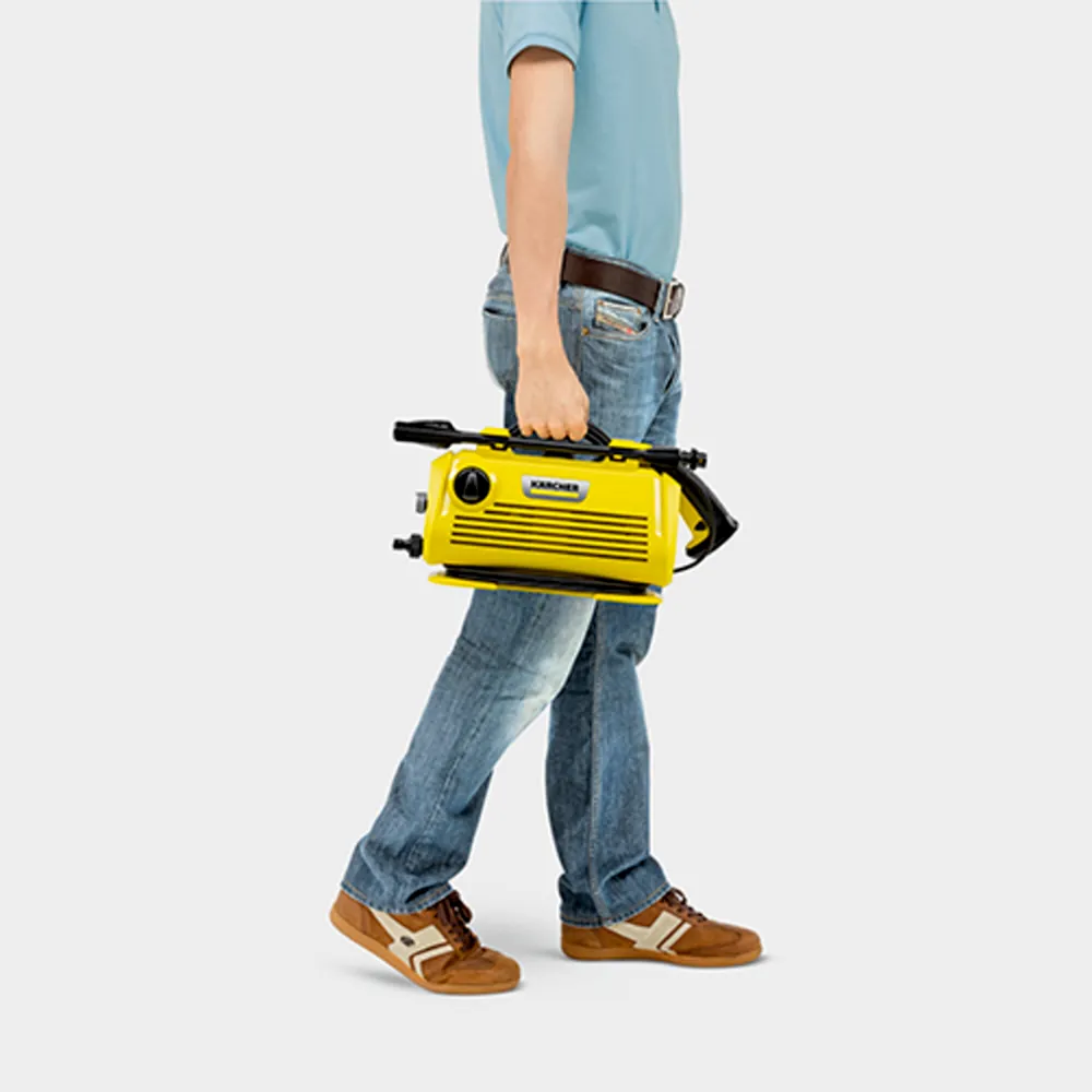 Máy phun rửa áp lực cao Karcher K 2 Premium horizontal – Thiết bị siêu nhỏ gọn, tiết kiệm không gian