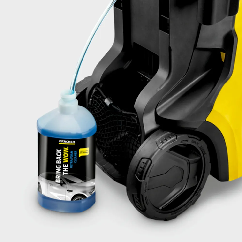 Máy phun rửa áp lực cao Karcher K 3 Deluxe Premium – Chất tẩy rửa