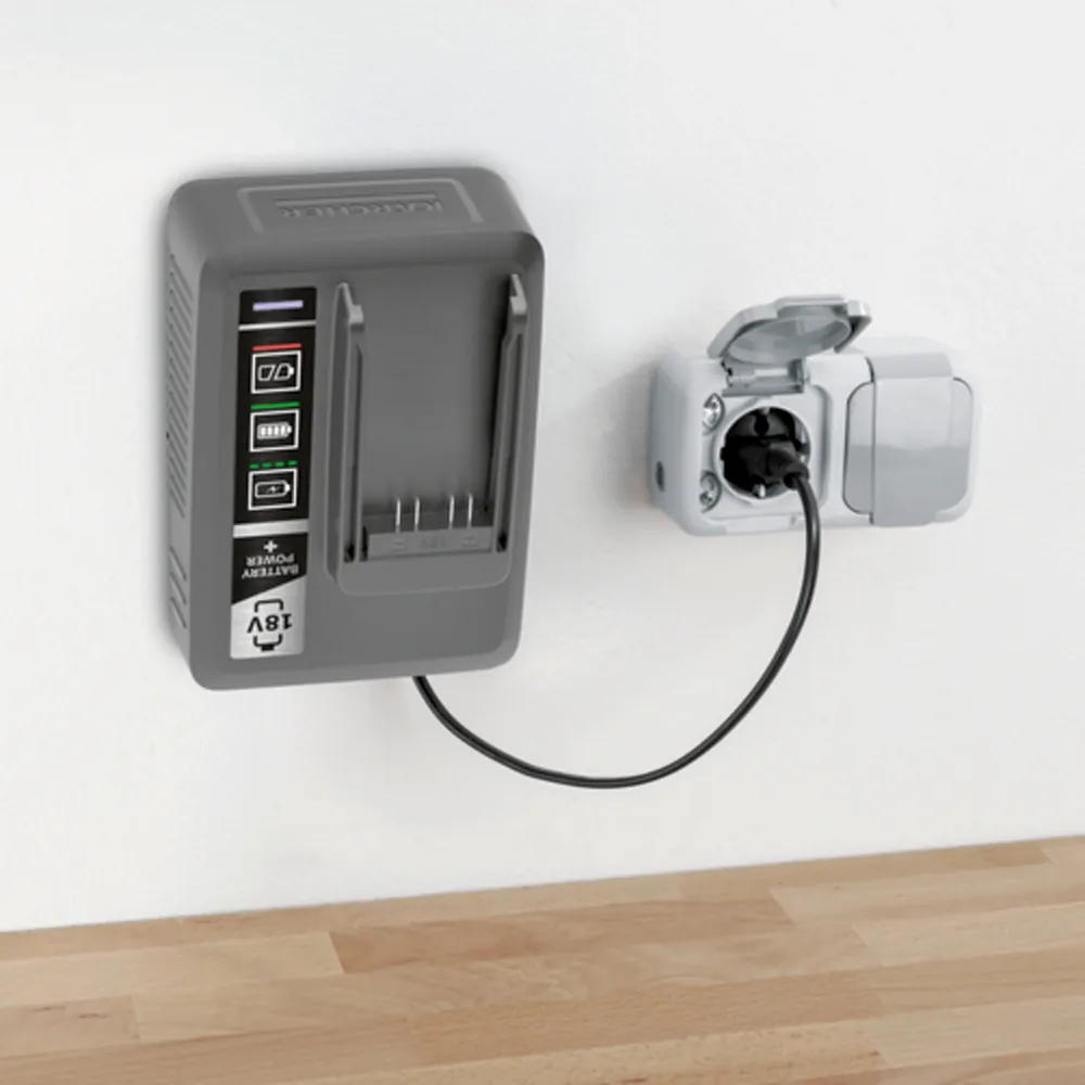 Sạc nhanh pin Power+ 18/60 – Giá treo tường
