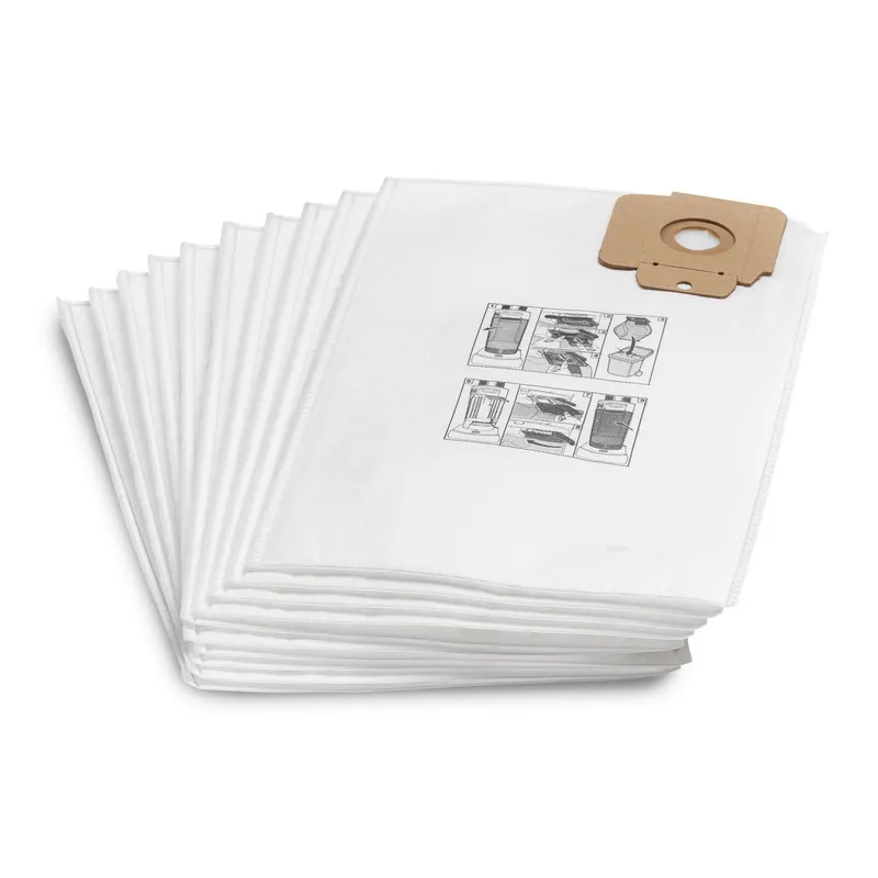 Túi lọc lông cừu, 10 Unit, CV 30/1, CV 38/1, CV 38/2, CV 48/2 6.904-305.0