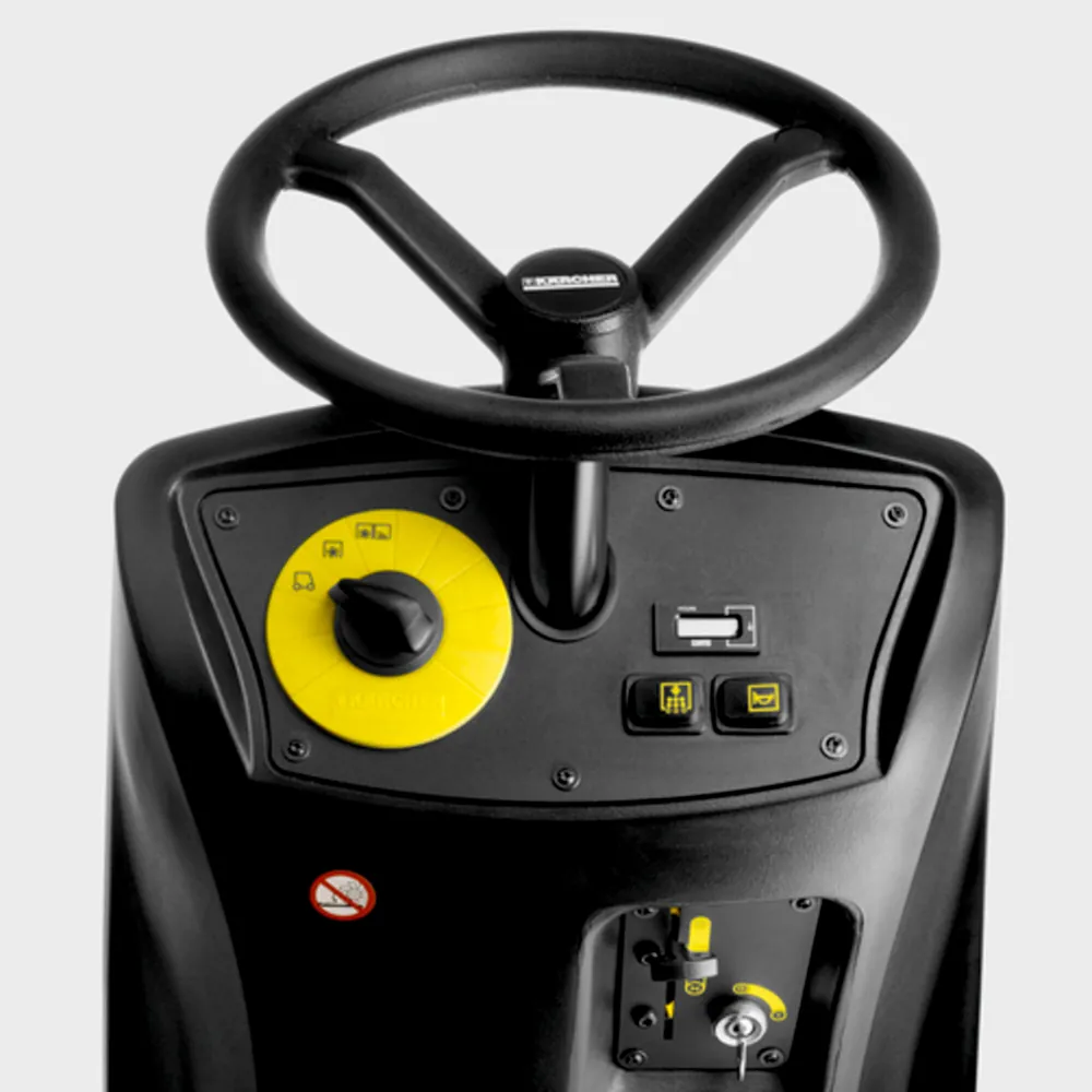 Xe quét ngồi lái Karcher KM 100/100 R G – Khái niệm thiết kế EASY-Operation